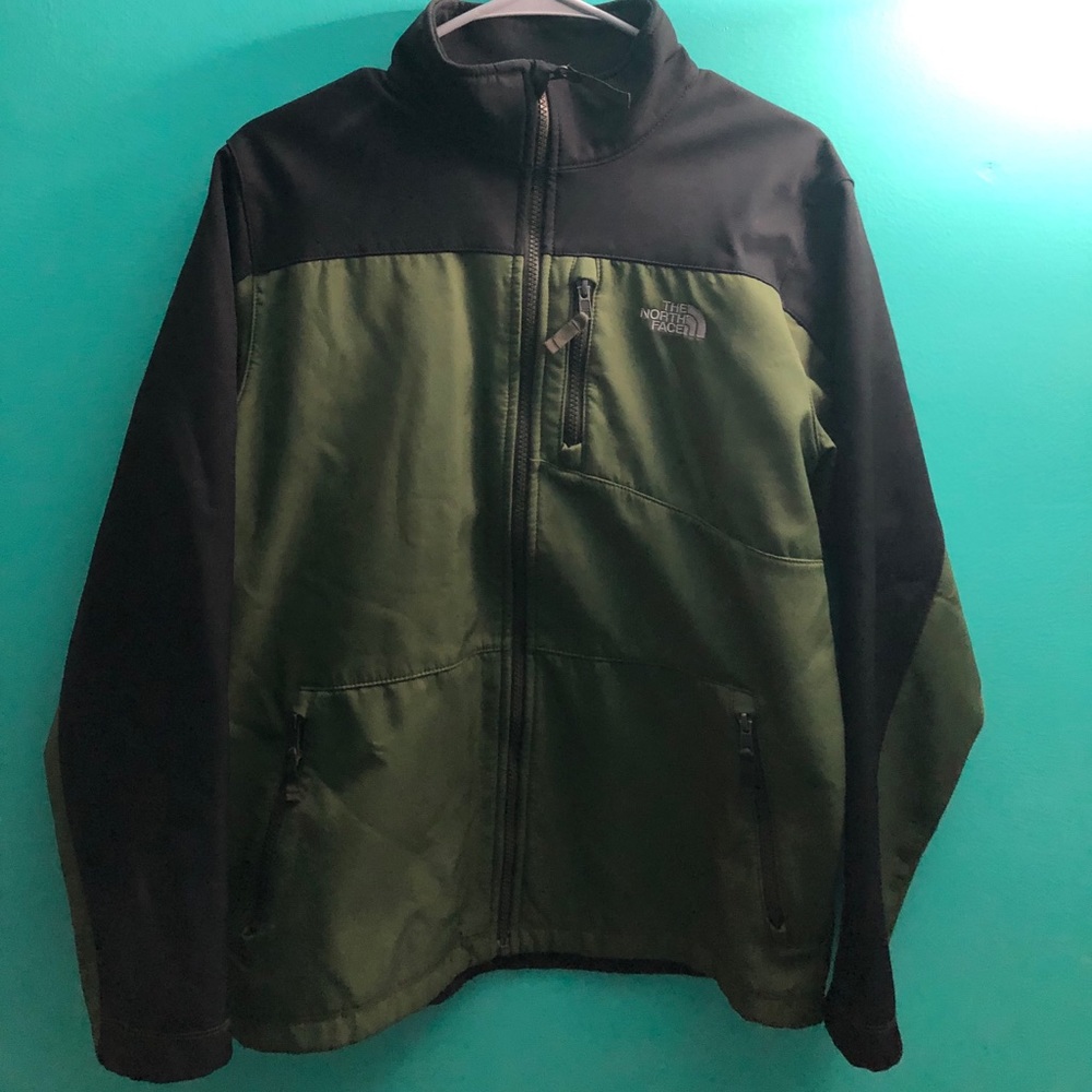 NORTH FACE ZIP UP JACKET